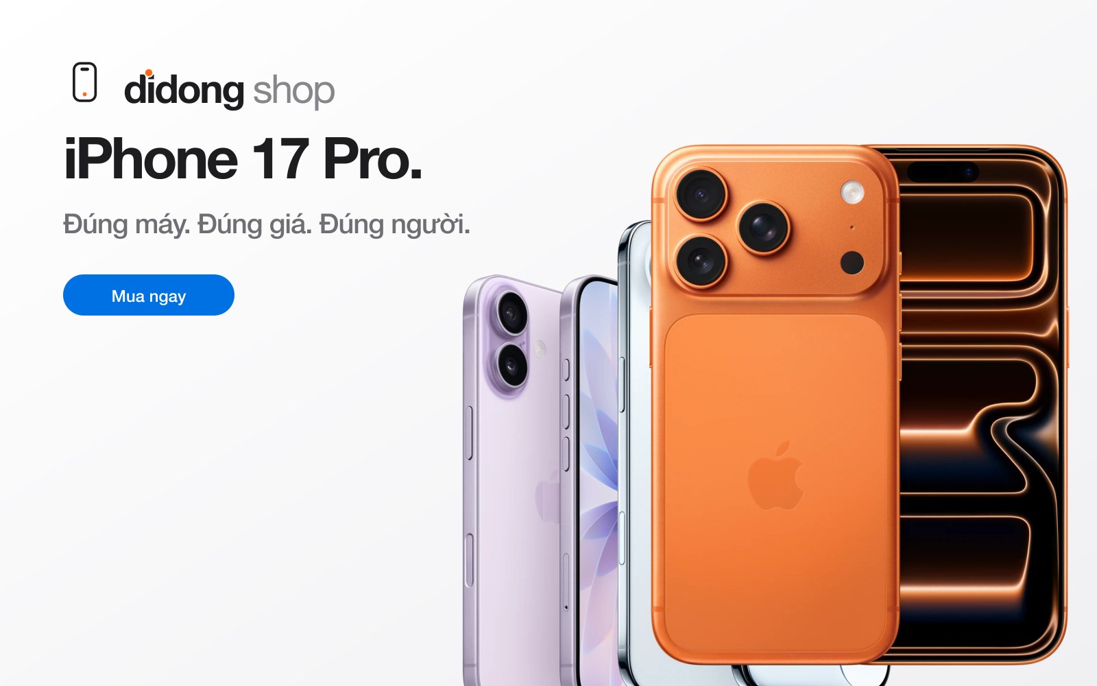 Mẫu website DIDONG SHOP — Apple-grade Phone Store — Điện thoại